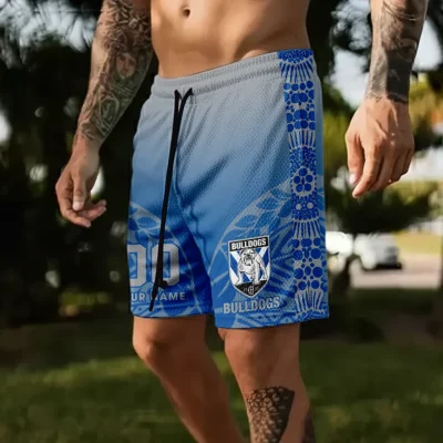 Canterbury-Bankstown Bulldogs Personalized Short Pants Gift For Fans