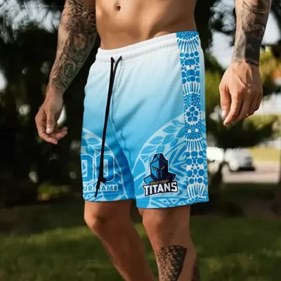 Gold Coast Titans Personalized Short Pants Gift For Fans