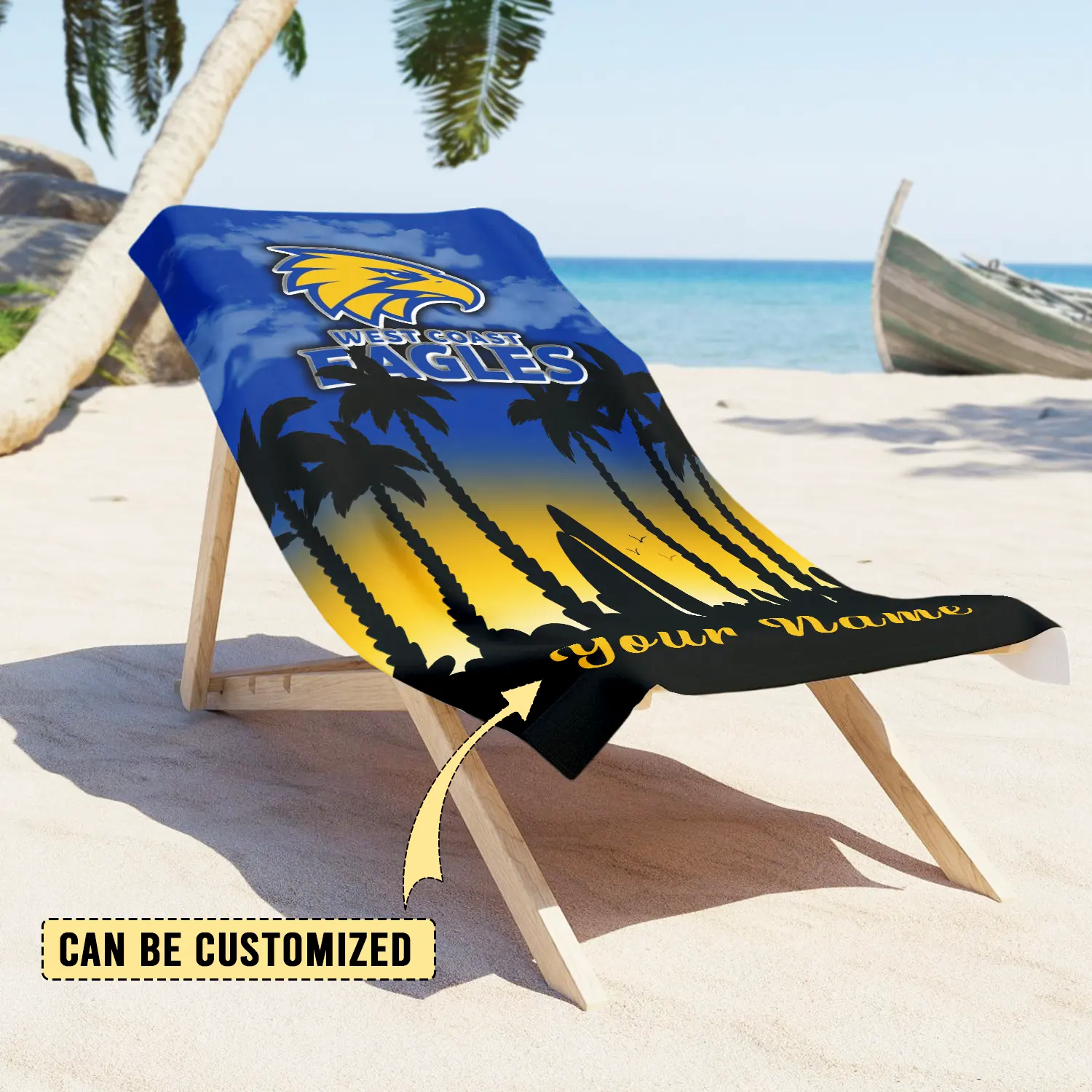West Coast Eagles Pool Travel Beach  Towels West Coast Eagles Pool Travel Beach  Towels