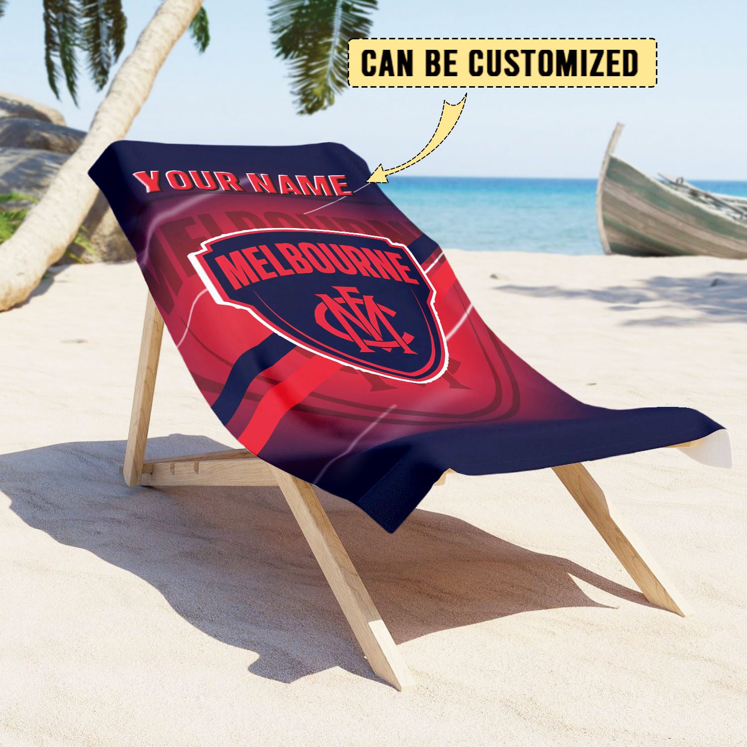 Melbourne Demons Pool Travel Beach  Towels s Melbourne Demons Pool Travel Beach  Towels s
