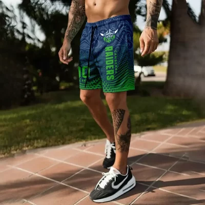 Canberra Raiders Personalized Short Pants Gift For Fans
