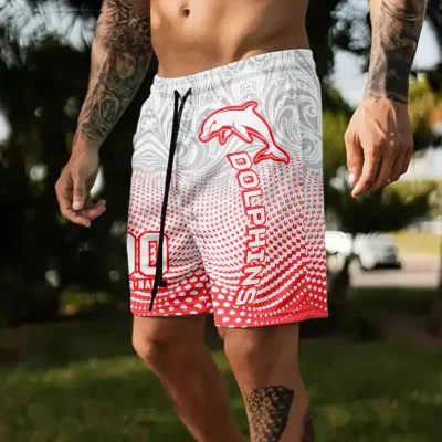 Dolphins Personalized Short Pants Gift For Fans