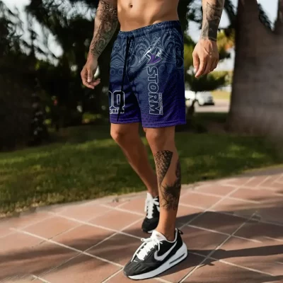 Melbourne Storm Personalized Short Pants Gift For Fans