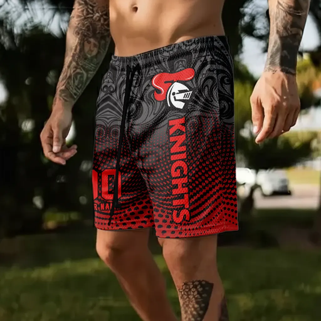 Newcastle Knights Personalized Short Pants Gift For Fans Newcastle Knights Personalized Short Pants Gift For Fans