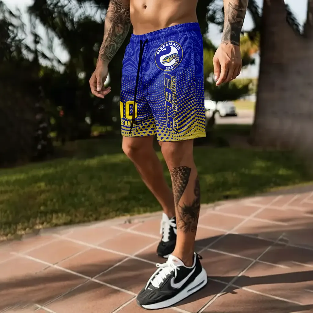 Parramatta Eels Personalized Short Pants Gift For Fans Parramatta Eels Personalized Short Pants Gift For Fans