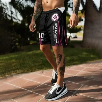 Manly Warringah Sea Eagles Personalized Short Pants Gift For Fans