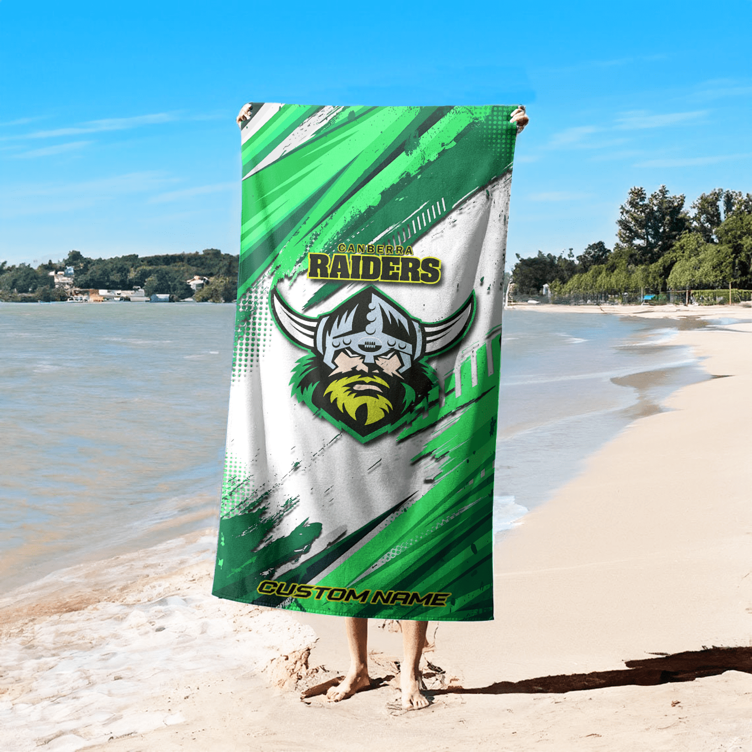 Canberra Raiders Pool Travel Beach  Towels s Canberra Raiders Pool Travel Beach  Towels s