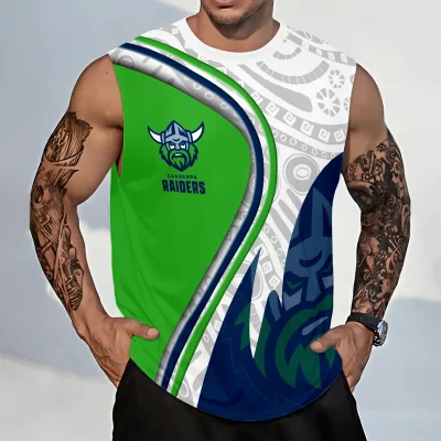 Canberra Raiders Personalized Tank Top Gift For Fans