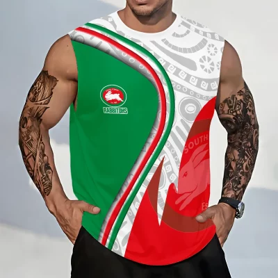 South Sydney Rabbitohs Personalized Tank Top Gift For Fans