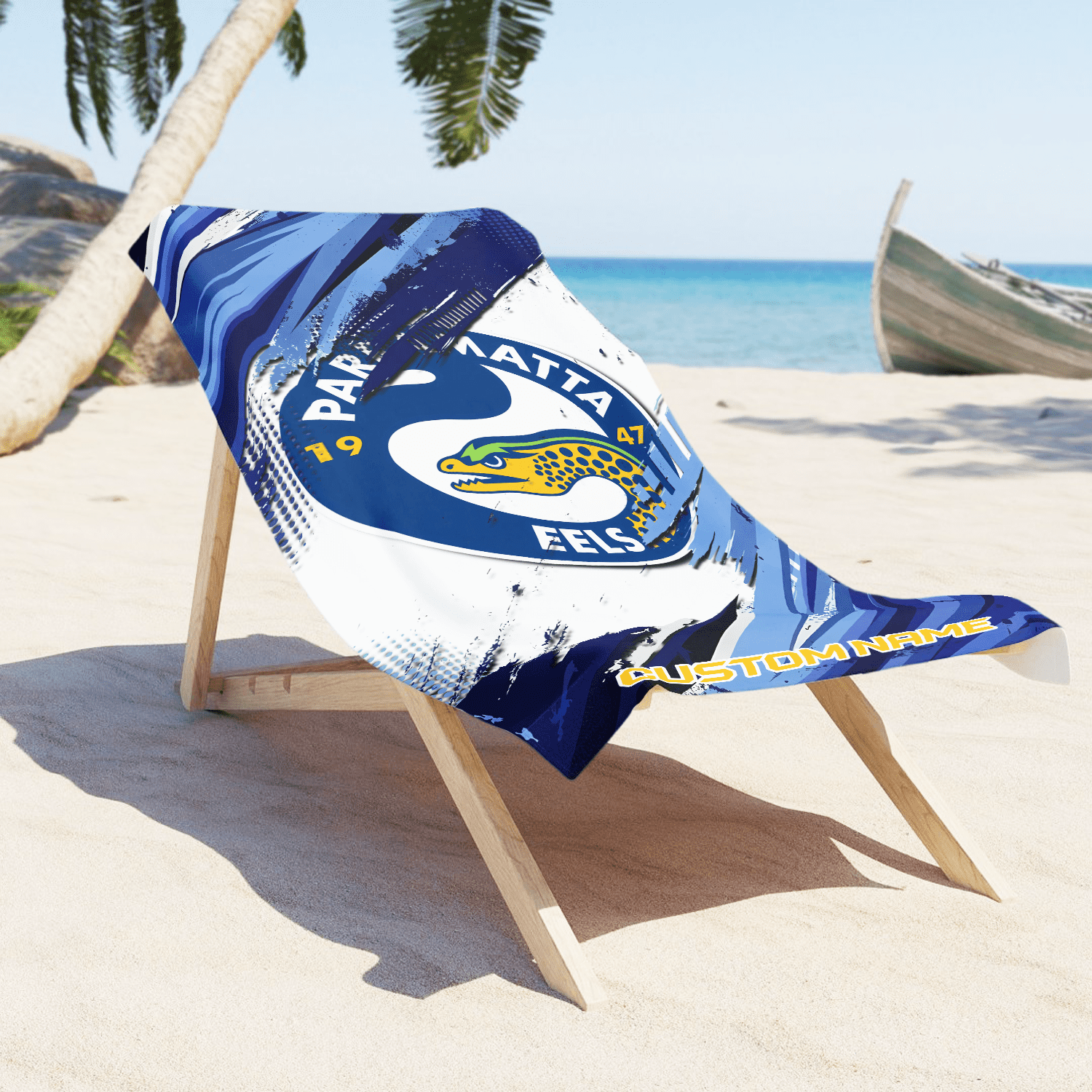 Parramatta Eels Pool Travel Beach  Towels s Parramatta Eels Pool Travel Beach  Towels s
