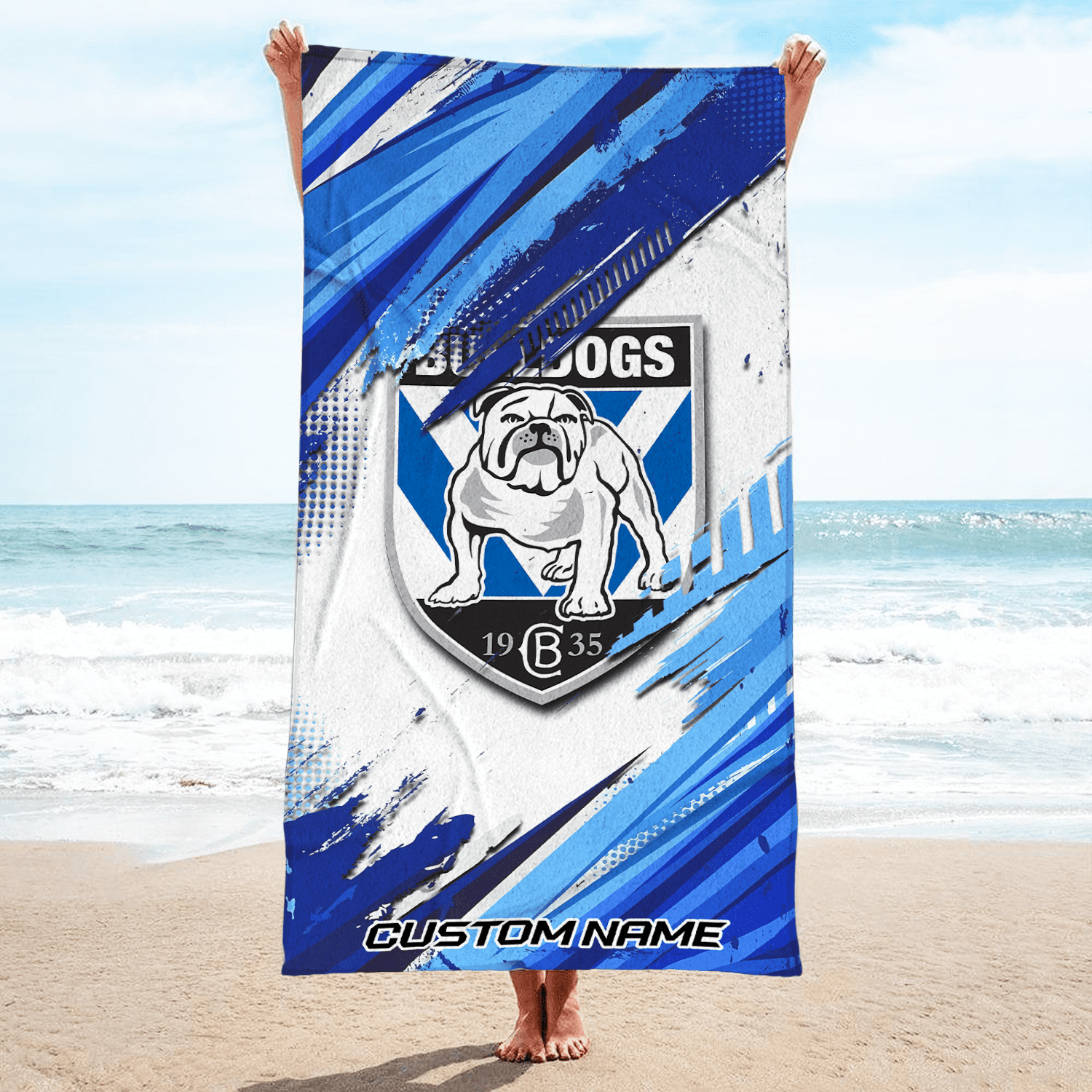 Canterbury-Bankstown Bulldogs Pool Travel Beach  Towels s Canterbury-Bankstown Bulldogs Pool Travel Beach  Towels s