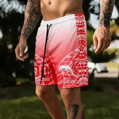 Dolphins Personalized Short Pants Gift For Fans