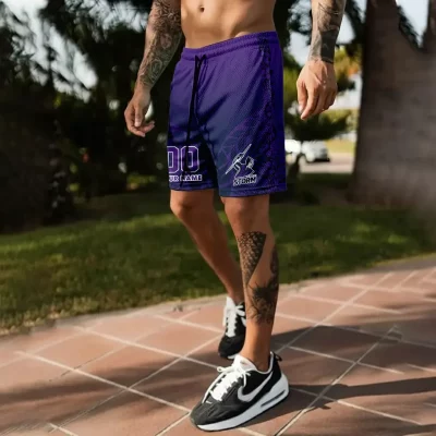 Melbourne Storm Personalized Short Pants Gift For Fans