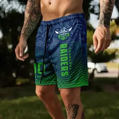 Canberra Raiders Personalized Short Pants Gift For Fans