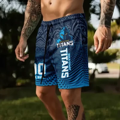 Gold Coast Titans Personalized Short Pants Gift For Fans