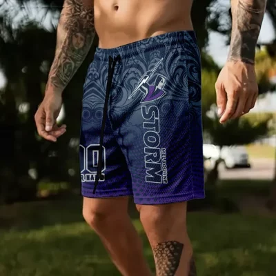 Melbourne Storm Personalized Short Pants Gift For Fans