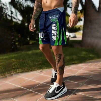 Canberra Raiders Personalized Short Pants Gift For Fans