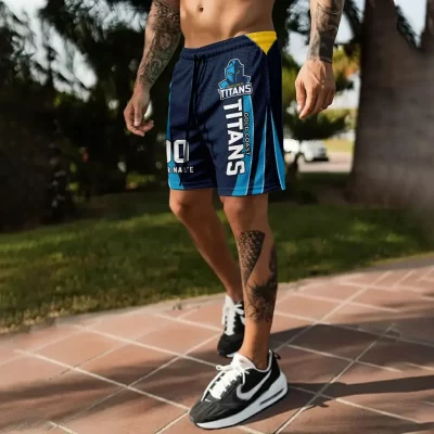 Gold Coast Titans Personalized Short Pants Gift For Fans