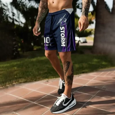 Melbourne Storm Personalized Short Pants Gift For Fans