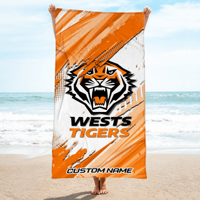 Wests Tigers Pool Travel Beach  Towels s