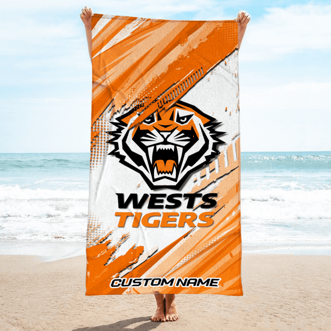 Wests Tigers Pool Travel Beach  Towels s