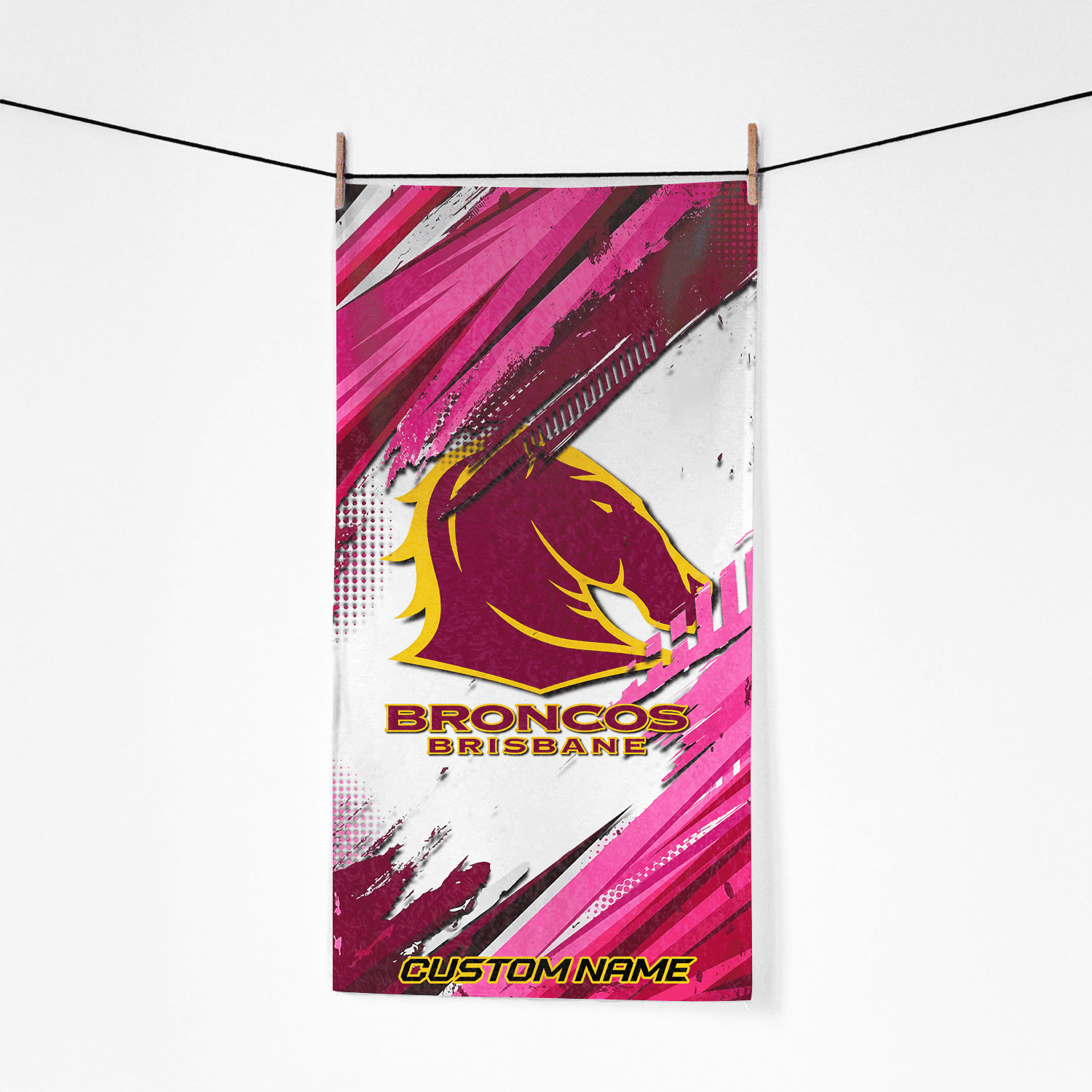 Brisbane Broncos Pool Travel Beach  Towels s Brisbane Broncos Pool Travel Beach  Towels s