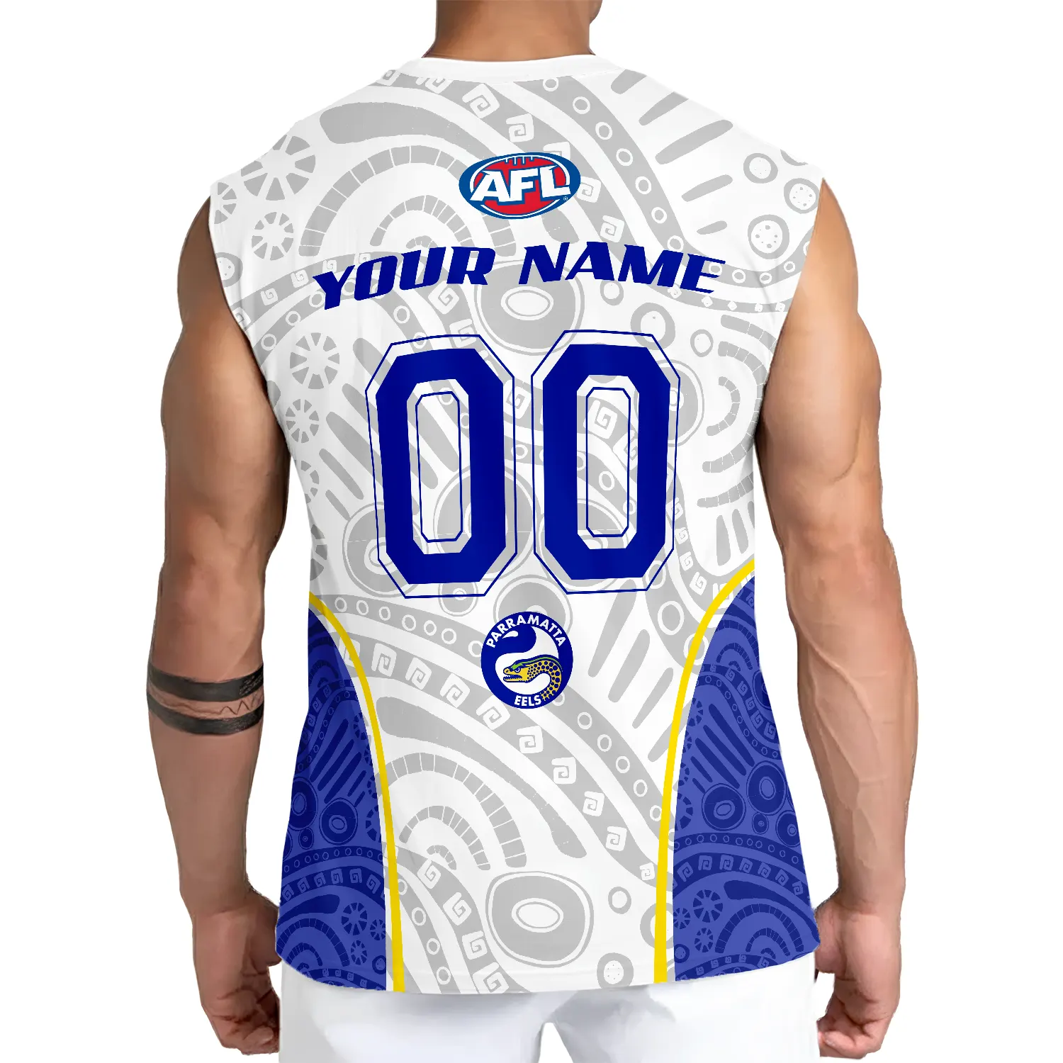 Parramatta Eels Personalized Tank Top Gift For Fans Parramatta Eels Personalized Tank Top Gift For Fans