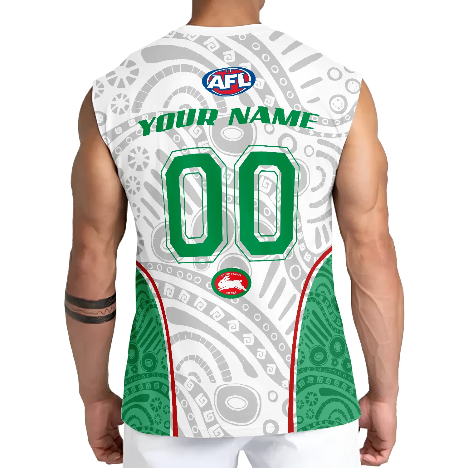 South Sydney Rabbitohs Personalized Tank Top Gift For Fans South Sydney Rabbitohs Personalized Tank Top Gift For Fans