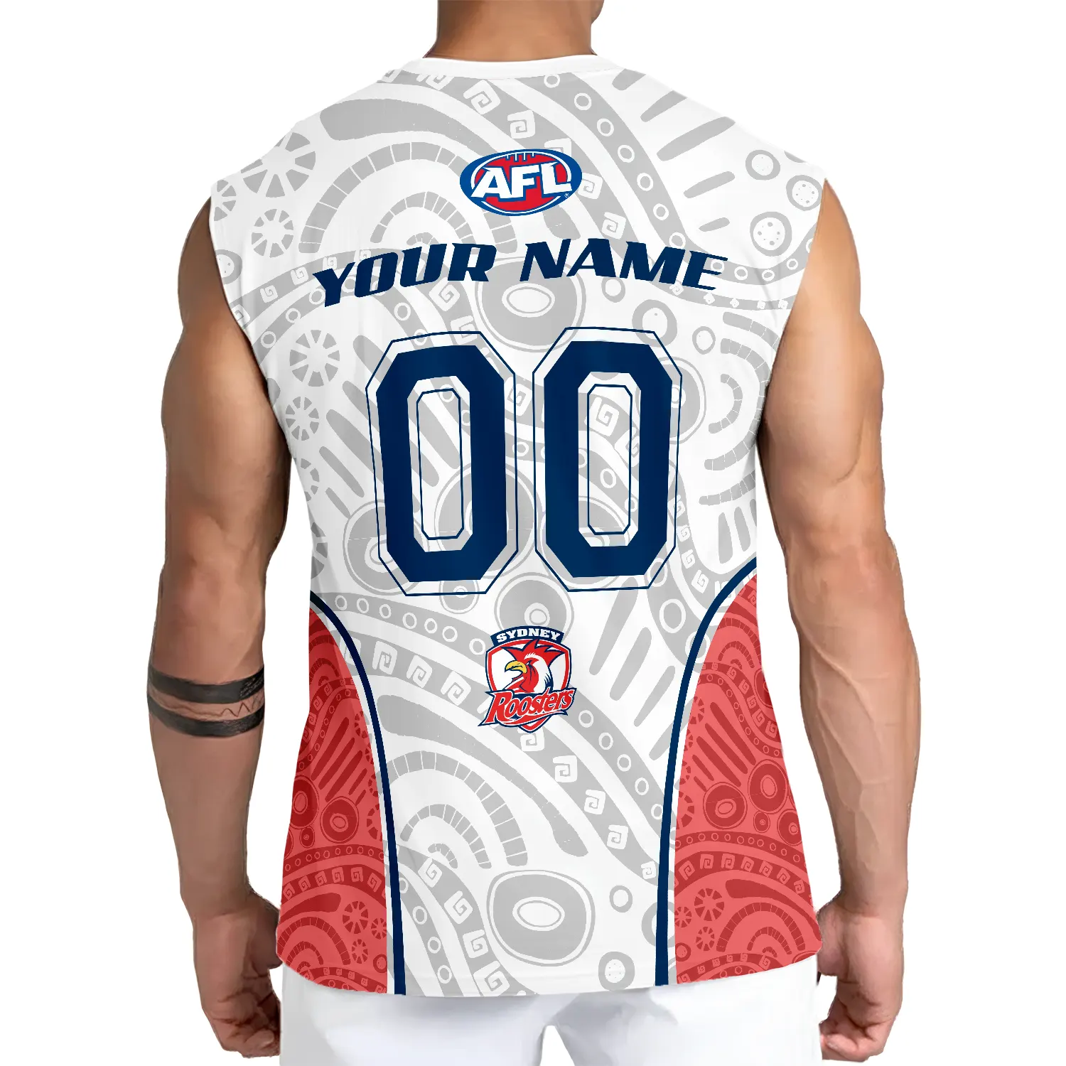 Sydney Roosters Personalized Tank Top Gift For Fans Sydney Roosters Personalized Tank Top Gift For Fans