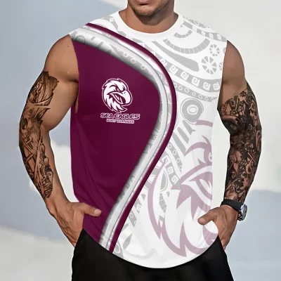 Manly Warringah Sea Eagles Personalized Tank Top Gift For Fans