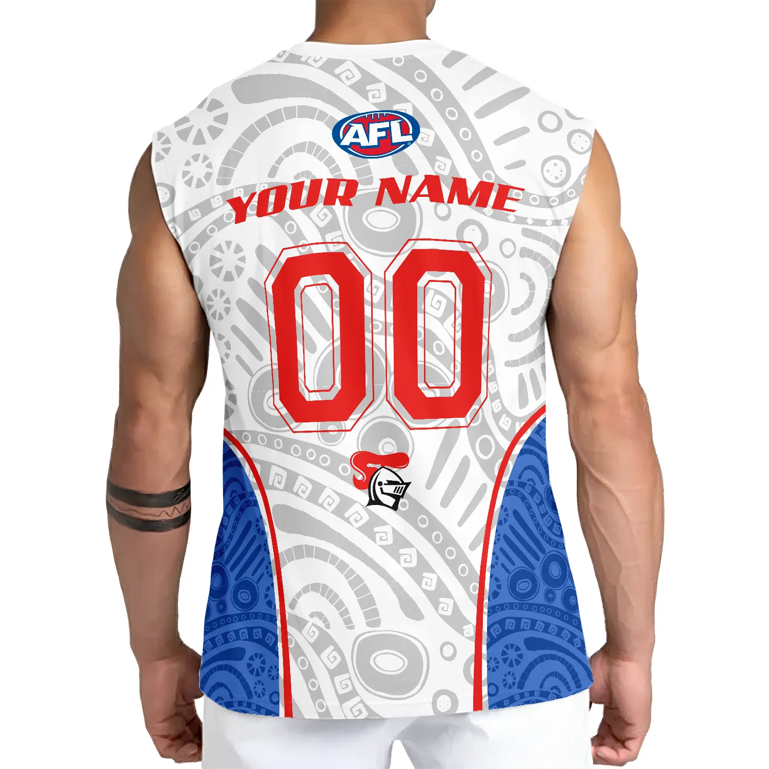 Newcastle Knights Personalized Tank Top Gift For Fans Newcastle Knights Personalized Tank Top Gift For Fans