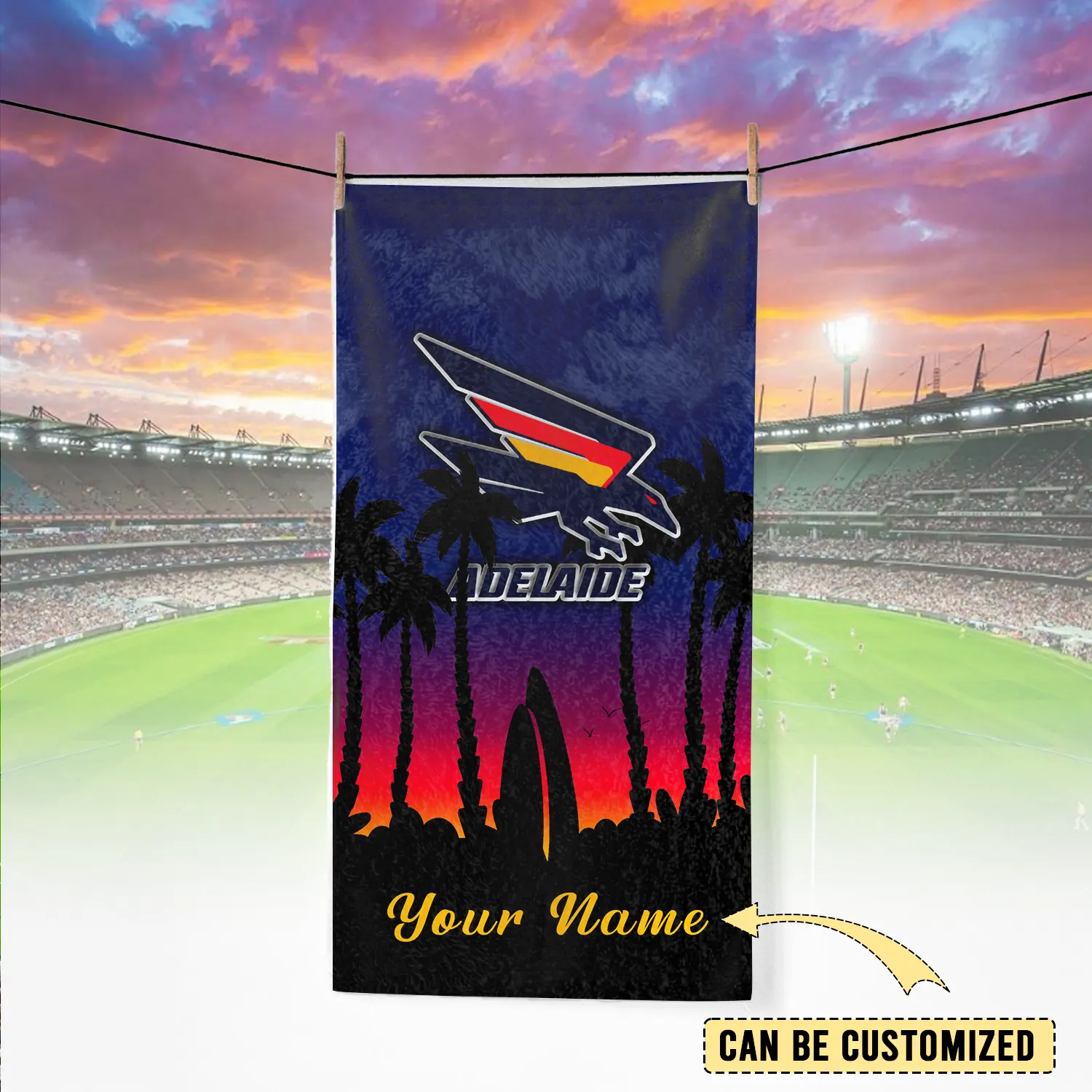 Adelaide Crows Pool Travel Beach  Towels Adelaide Crows Pool Travel Beach  Towels