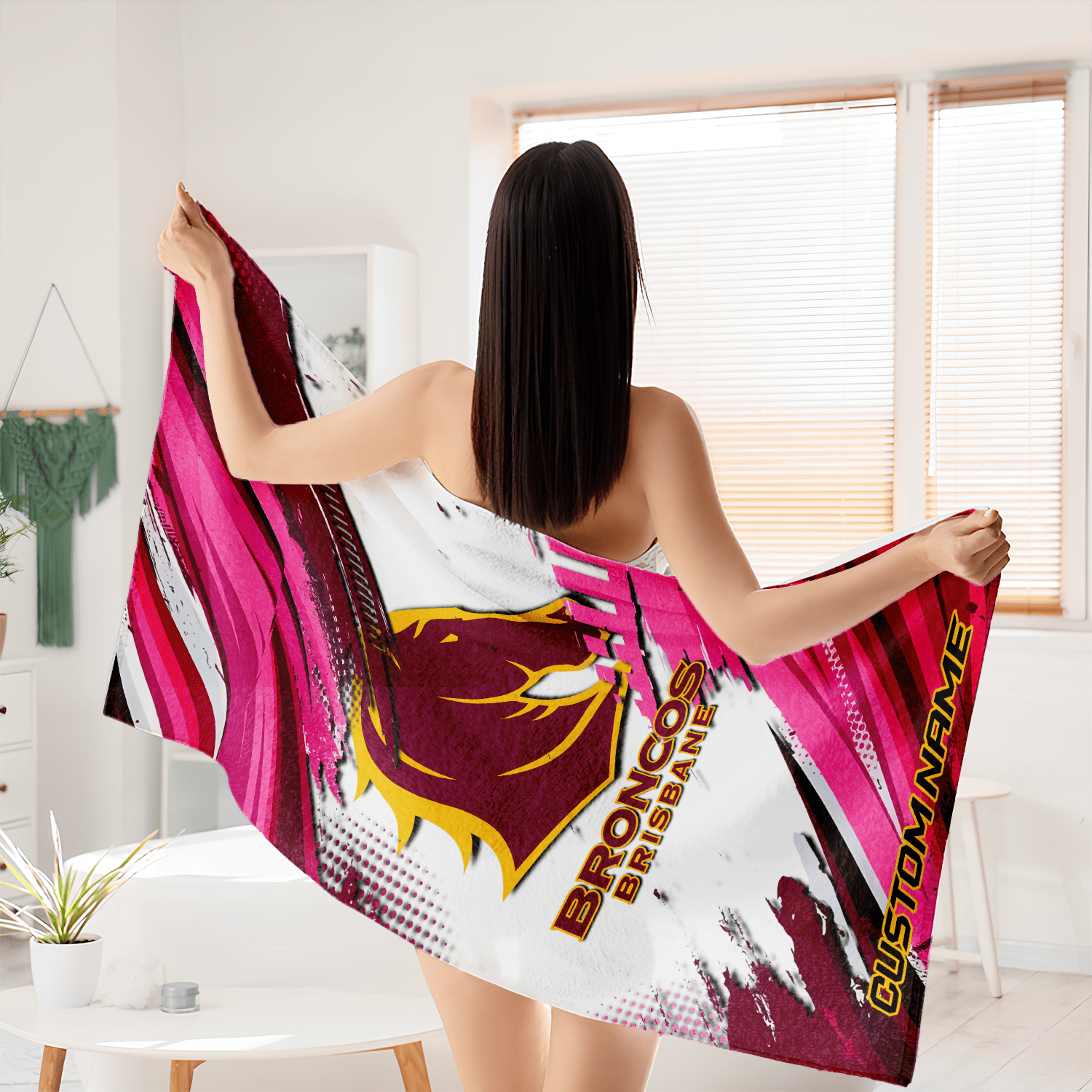 Brisbane Broncos Pool Travel Beach  Towels s Brisbane Broncos Pool Travel Beach  Towels s
