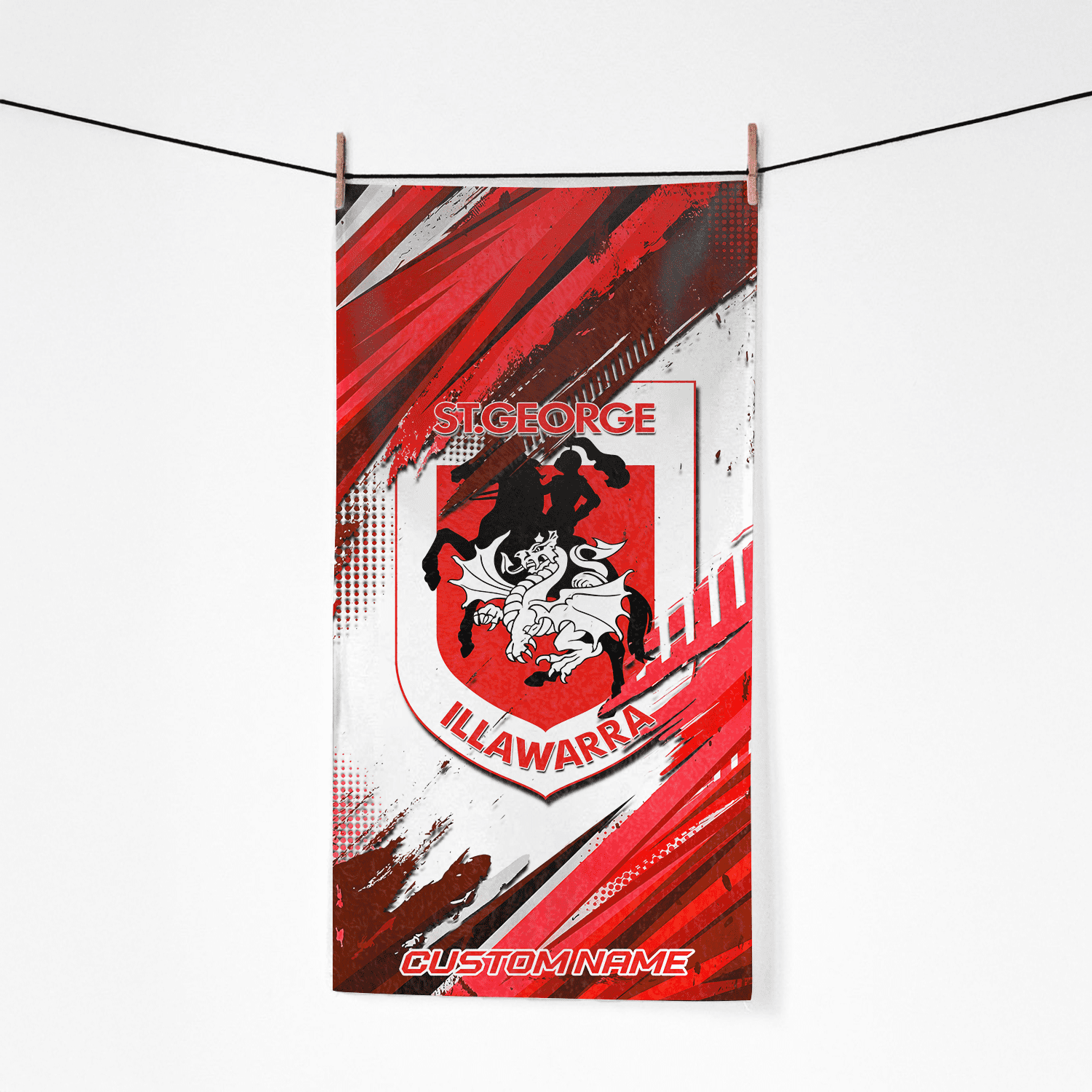 St. George Illawarra Dragons Pool Travel Beach  Towels s St. George Illawarra Dragons Pool Travel Beach  Towels s