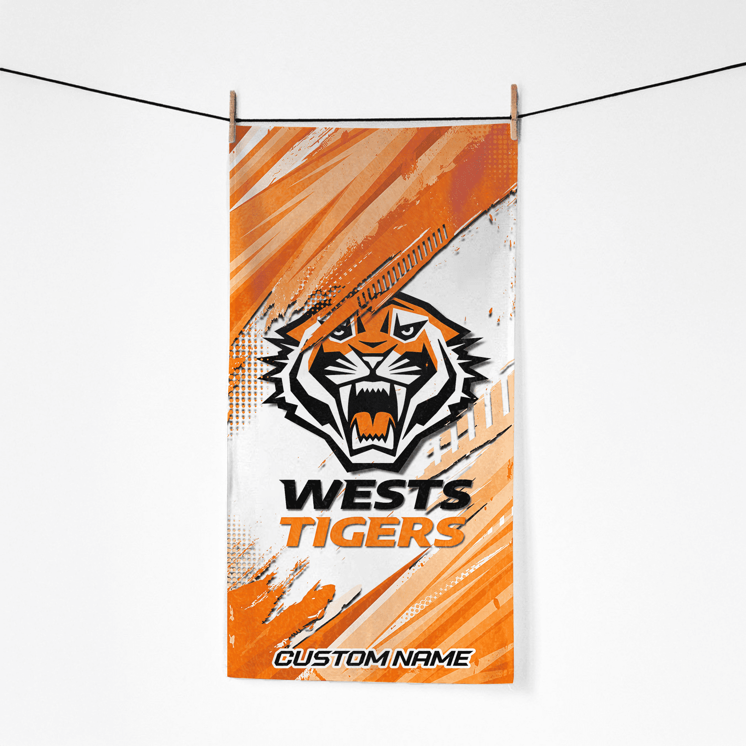 Wests Tigers Pool Travel Beach  Towels s Wests Tigers Pool Travel Beach  Towels s