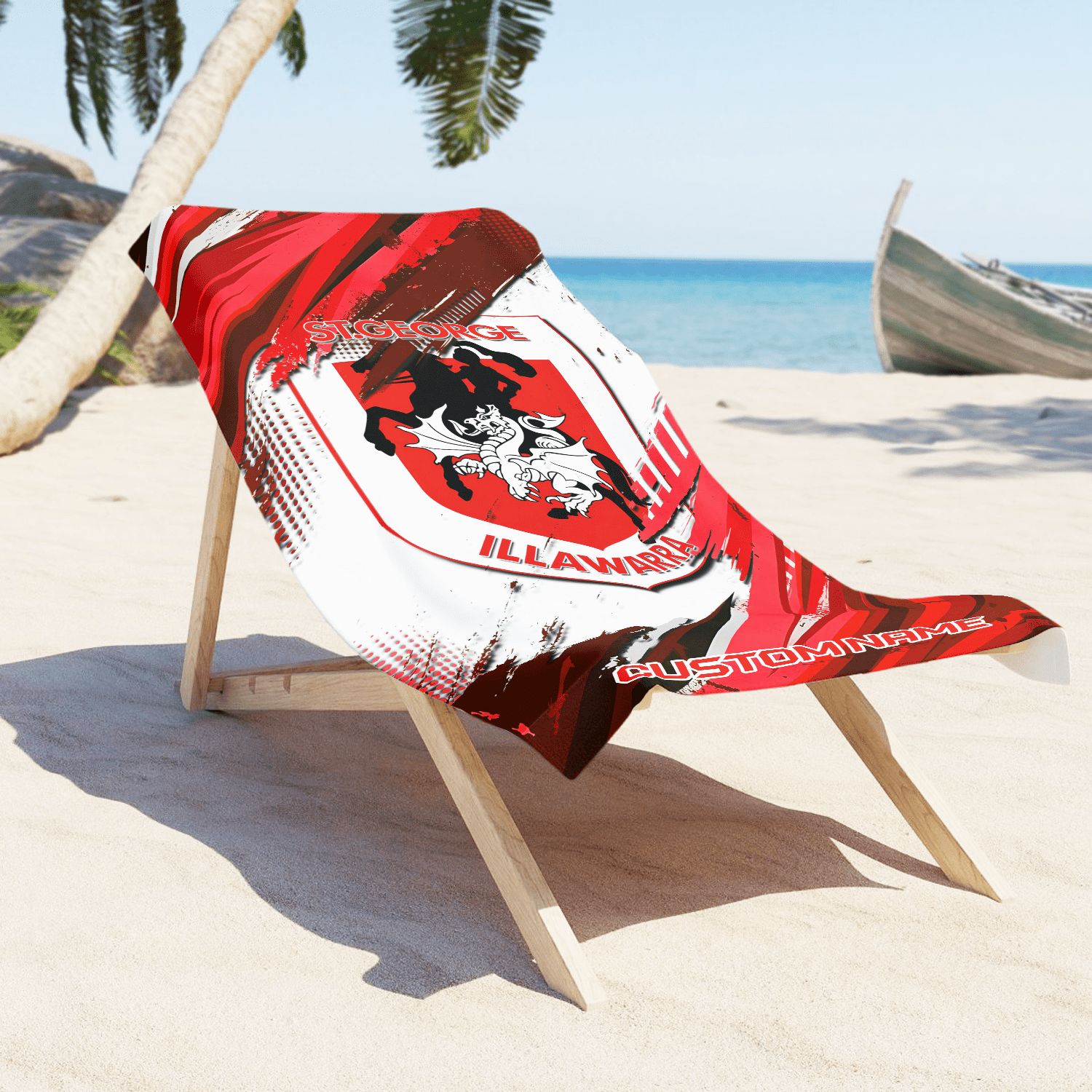 St. George Illawarra Dragons Pool Travel Beach  Towels s St. George Illawarra Dragons Pool Travel Beach  Towels s