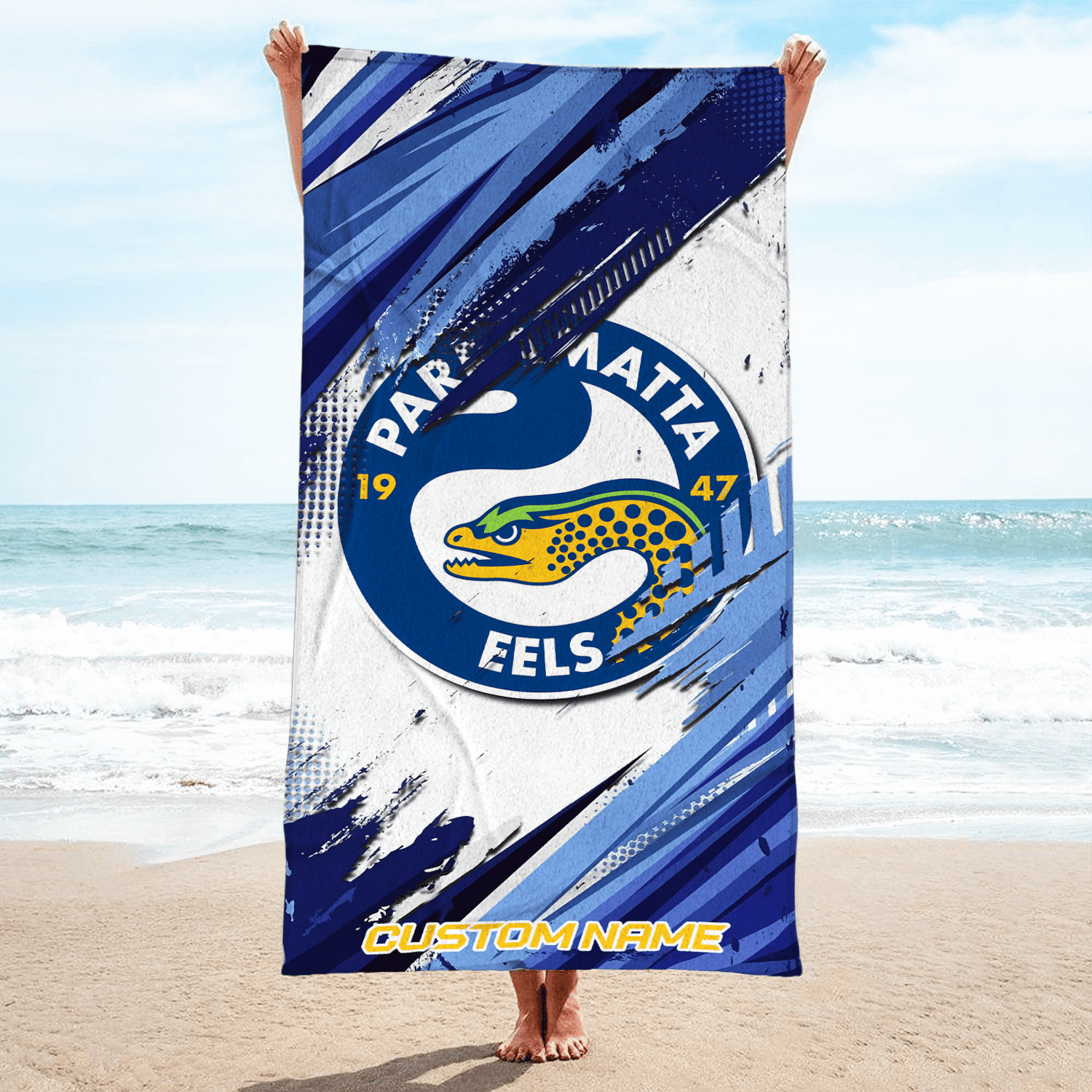 Parramatta Eels Pool Travel Beach  Towels s Parramatta Eels Pool Travel Beach  Towels s
