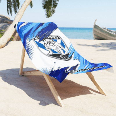 Canterbury-Bankstown Bulldogs Pool Travel Beach  Towels s