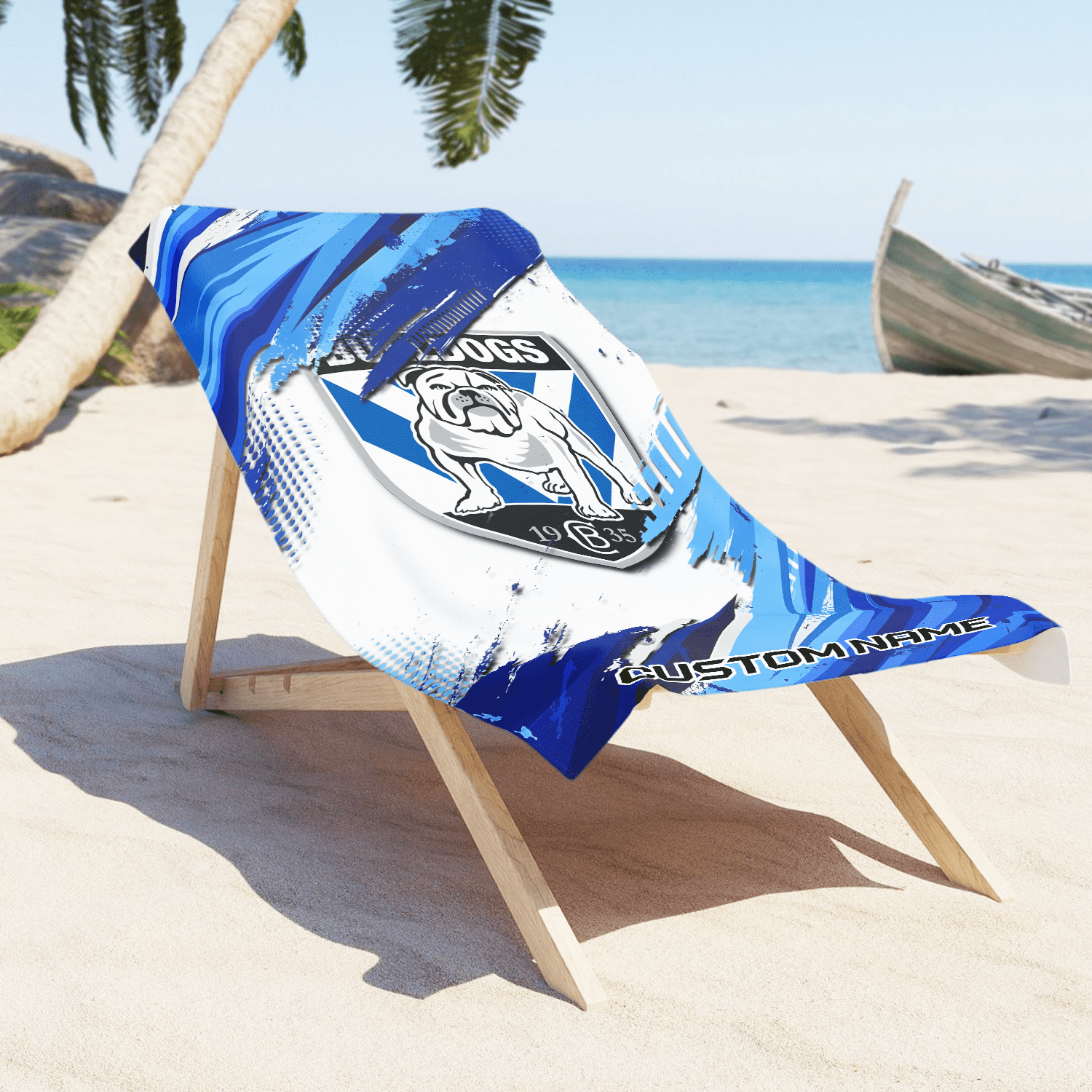 Canterbury-Bankstown Bulldogs Pool Travel Beach  Towels s Canterbury-Bankstown Bulldogs Pool Travel Beach  Towels s