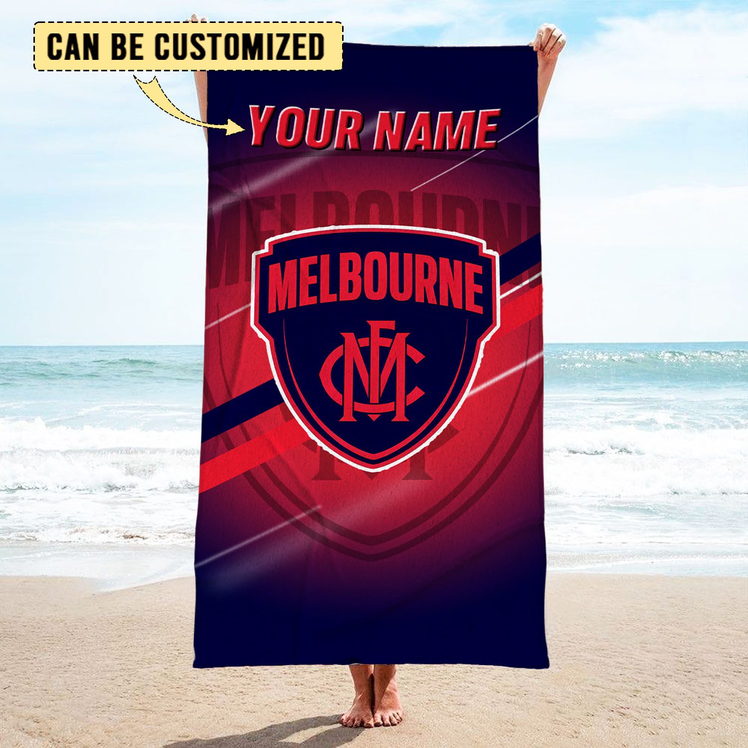 Melbourne Demons Pool Travel Beach  Towels s Melbourne Demons Pool Travel Beach  Towels s