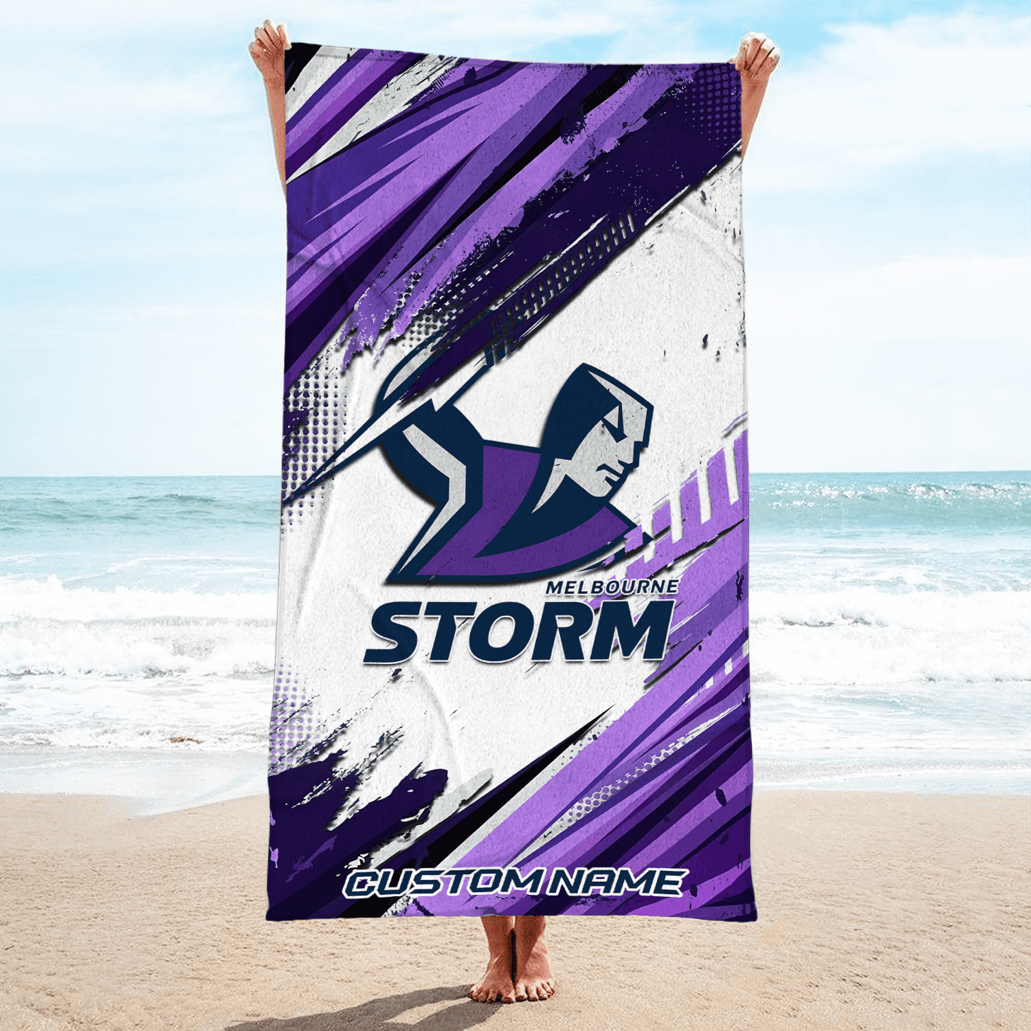 Melbourne Storm Pool Travel Beach  Towels s Melbourne Storm Pool Travel Beach  Towels s