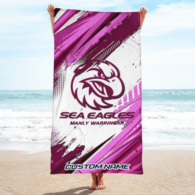 Manly Warringah Sea Eagles Pool Travel Beach  Towels s Manly Warringah Sea Eagles Pool Travel Beach  Towels s