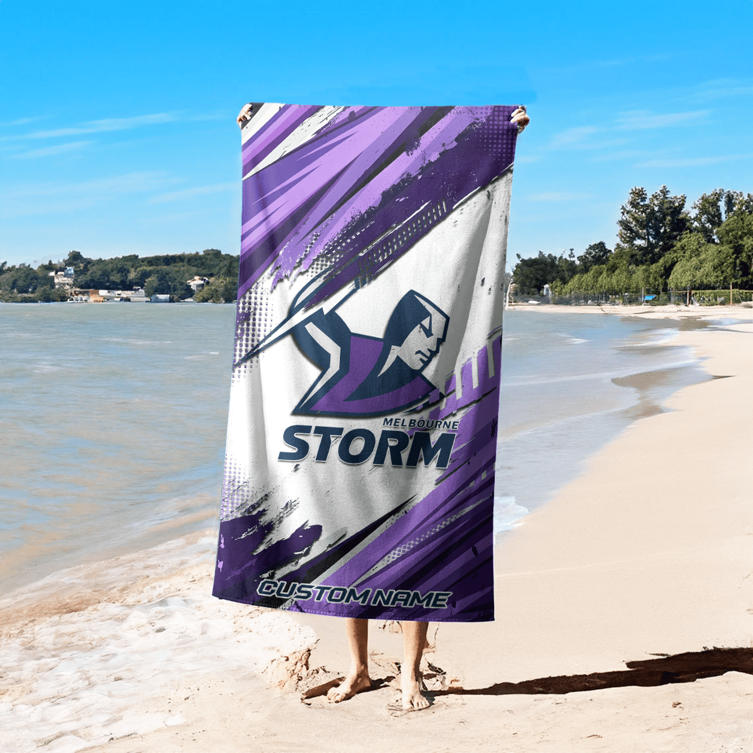 Melbourne Storm Pool Travel Beach  Towels s Melbourne Storm Pool Travel Beach  Towels s
