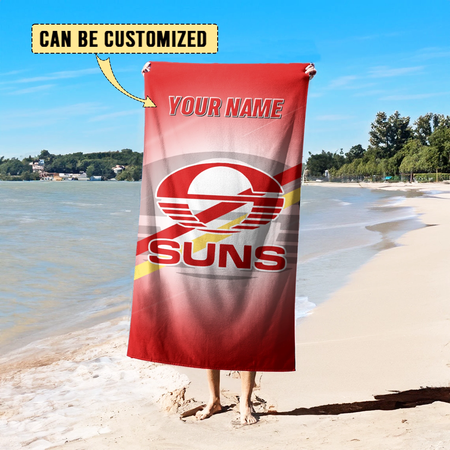 Gold Coast Suns Pool Travel Beach  Towels s Gold Coast Suns Pool Travel Beach  Towels s