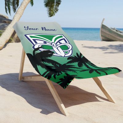 New Zealand Warriors Personalized Pool Travel Beach  Towels