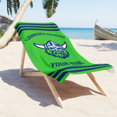 Canberra Raiders Personalized Pool Travel Beach  Towels