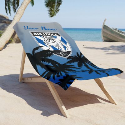 Canterbury-Bankstown Bulldogs Personalized Pool Travel Beach  Towels