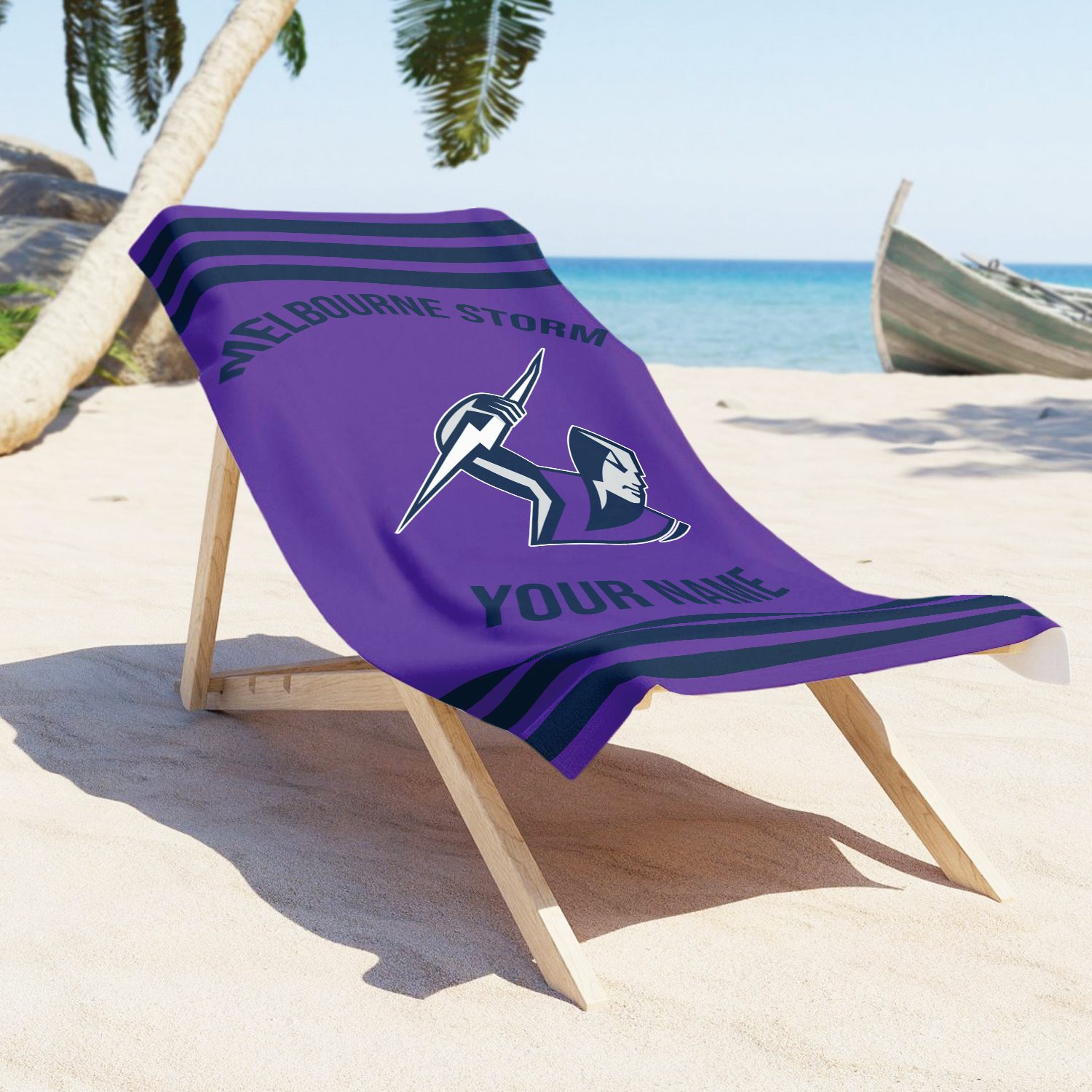 Melbourne Storm Personalized Pool Travel Beach  Towels Melbourne Storm Personalized Pool Travel Beach  Towels