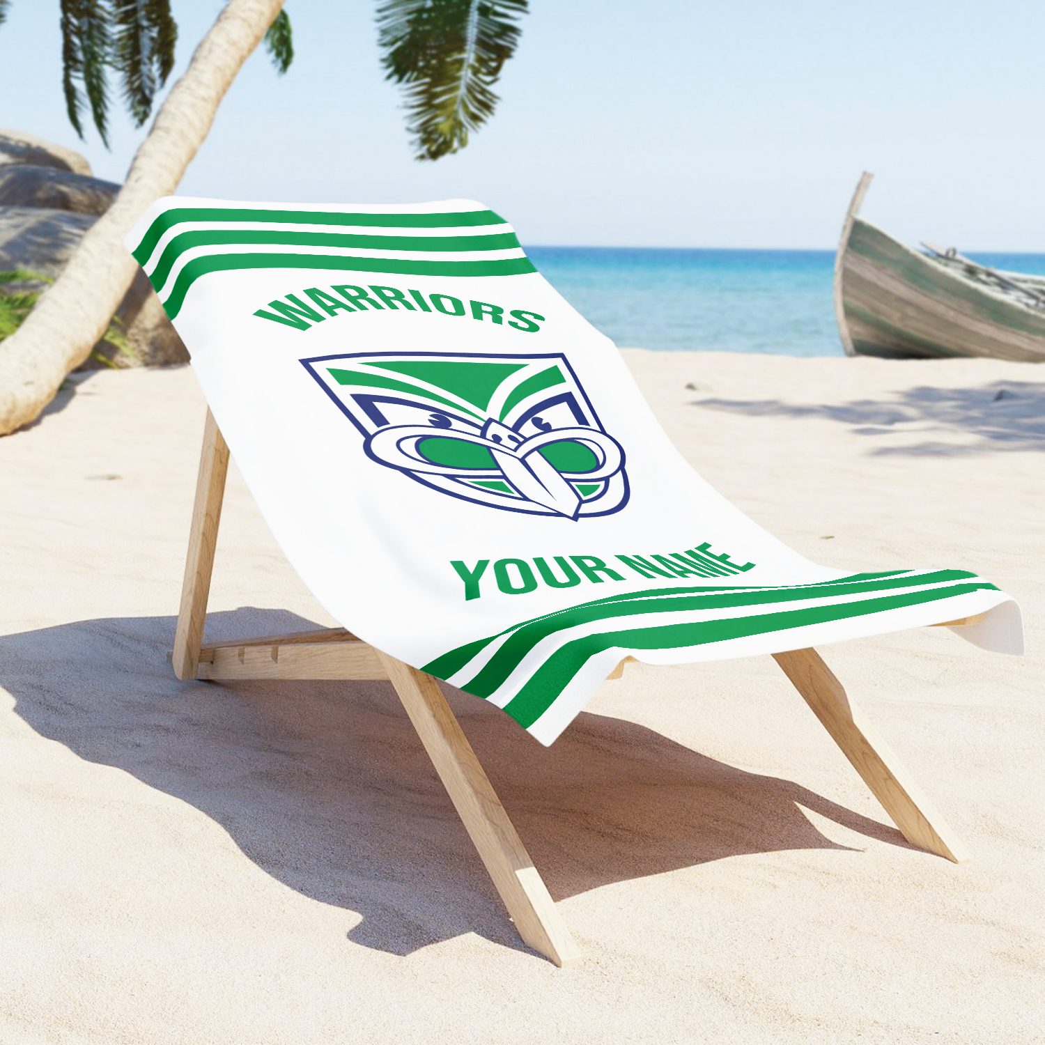 New Zealand Warriors Personalized Pool Travel Beach  Towels New Zealand Warriors Personalized Pool Travel Beach  Towels
