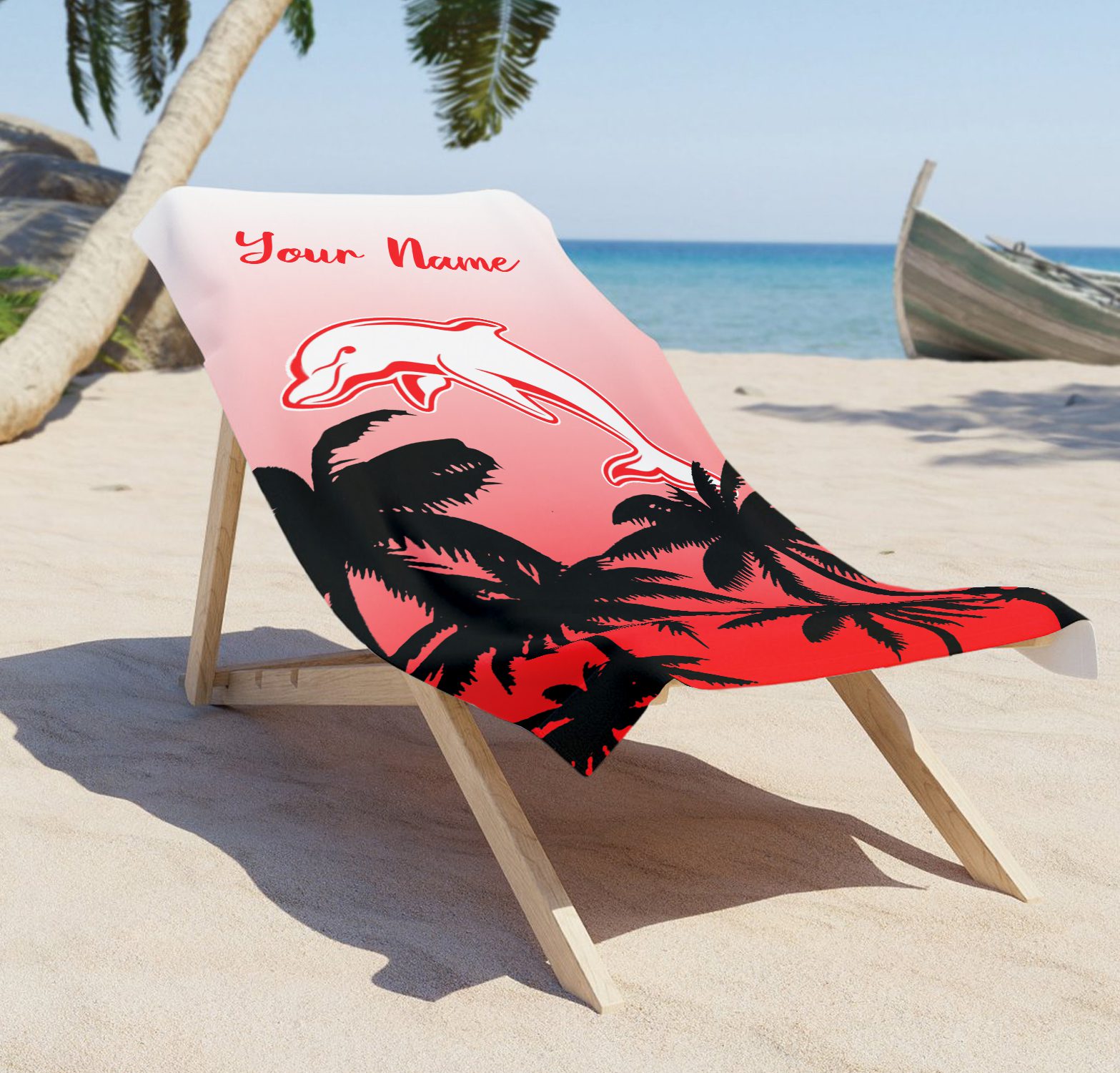 Dolphins Personalized Pool Travel Beach  Towels Dolphins Personalized Pool Travel Beach  Towels